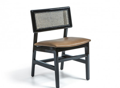 Dining room chair black wood chair new furniture upholstered seat design modern